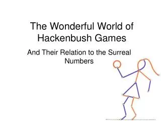 The Wonderful World of Hackenbush Games