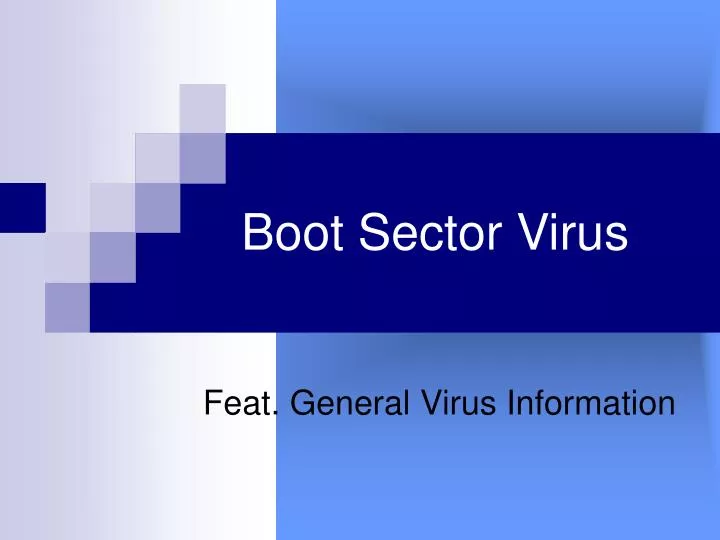 boot sector virus