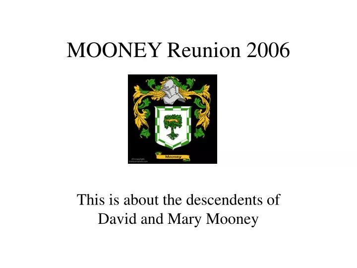 mooney reunion 2006