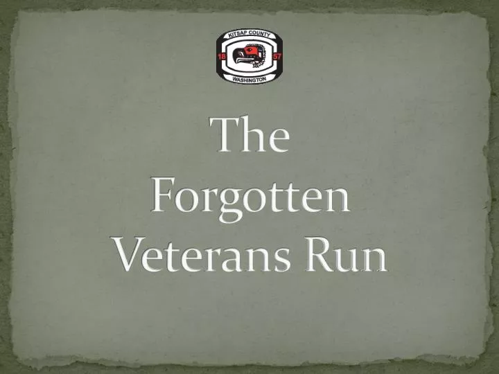 the forgotten veterans run