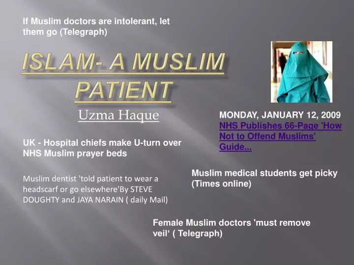 islam a muslim patient