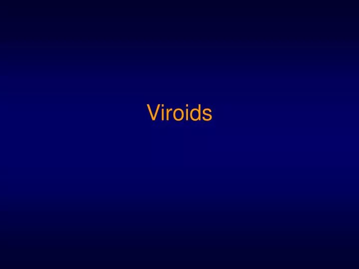 viroids