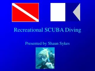 Recreational SCUBA Diving