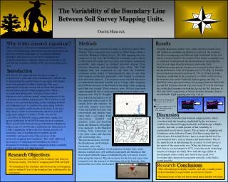 The Variability of the Boundary Line Between Soil Survey Mapping Units.