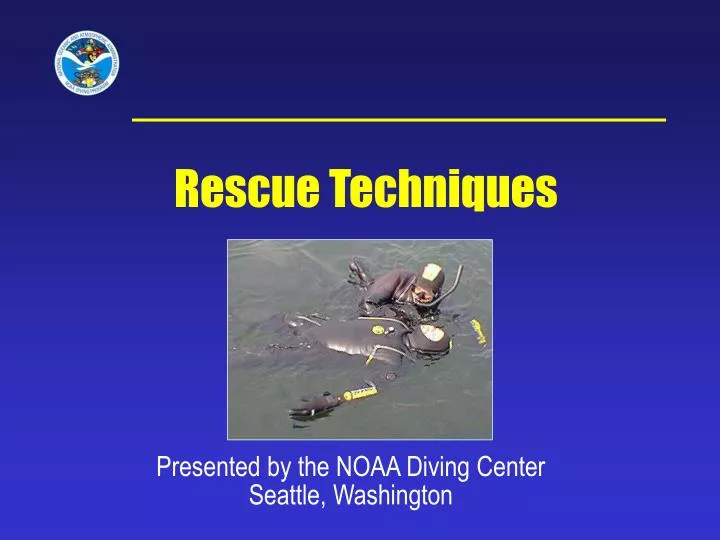presented by the noaa diving center seattle washington