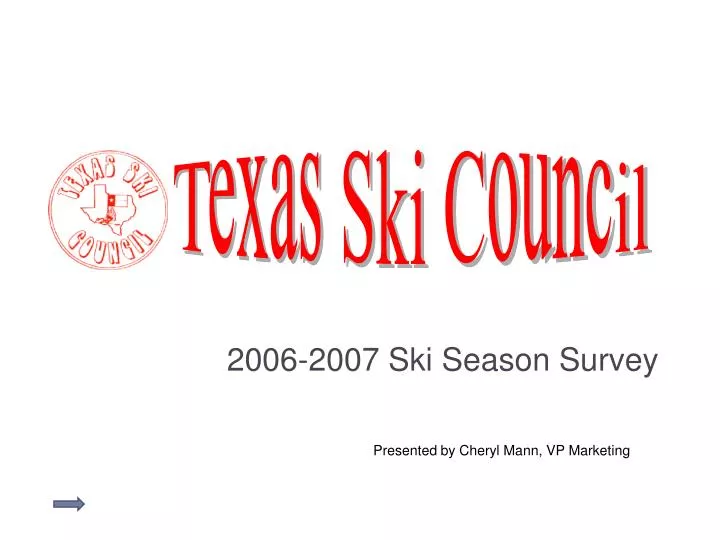 2006 2007 ski season survey
