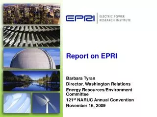 Report on EPRI