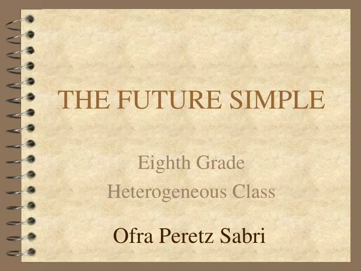 the future simple