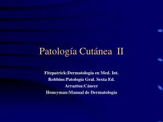 patolog a cut nea ii