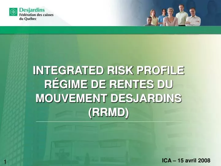 integrated risk profile r gime de rentes du mouvement desjardins rrmd