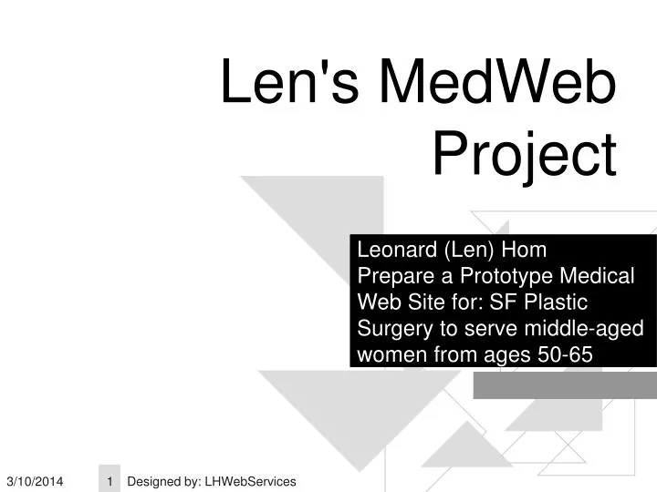 len s medweb project