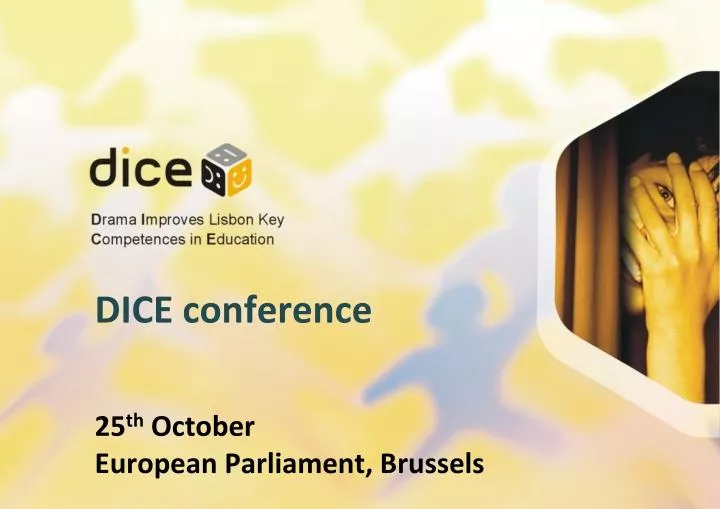 dice conference 25 th october european parliament brussels