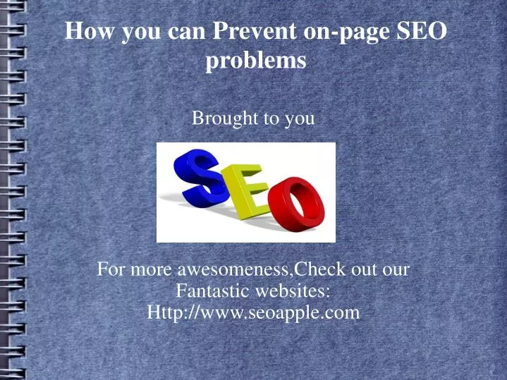 brought to you for more awesomeness check out our fantastic websites http www seoapple com