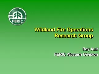 Wildland Fire Operations Research Group