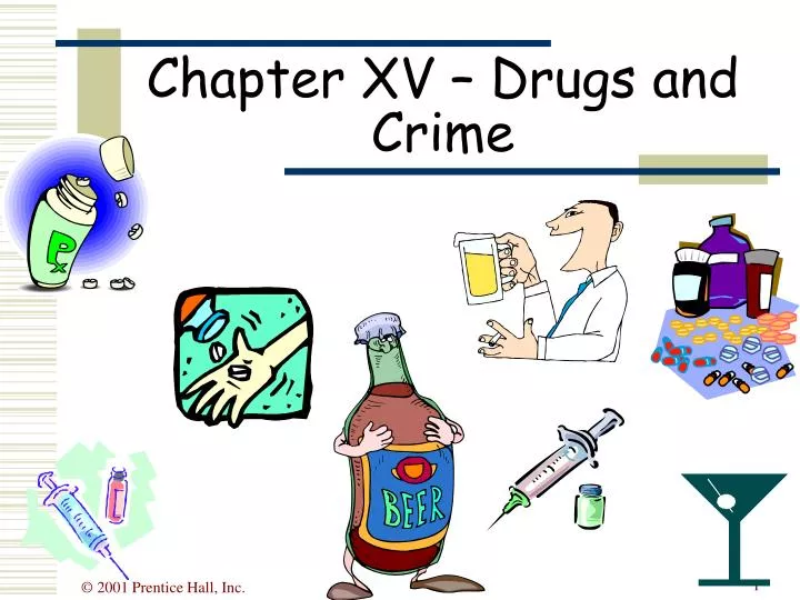 chapter xv drugs and crime