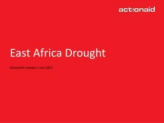 East Africa Drought