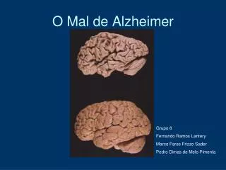 O Mal de Alzheimer