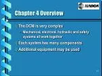 Chapter 4 Overview - slide 1