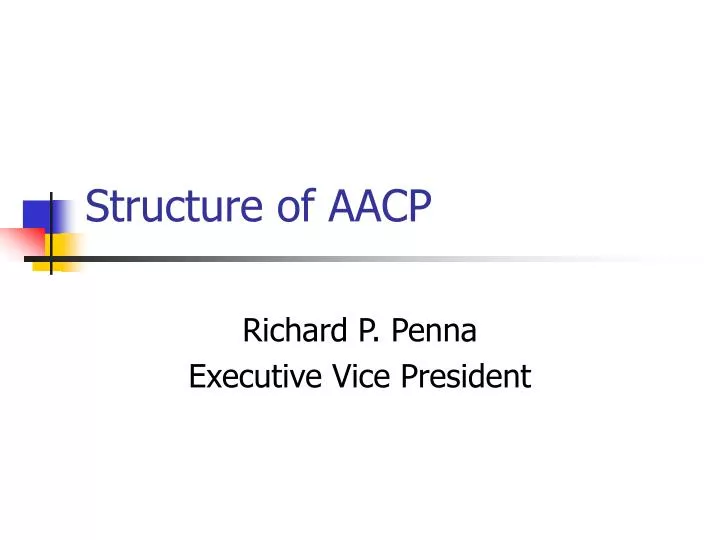 structure of aacp