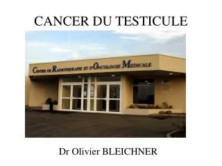 cancer du testicule