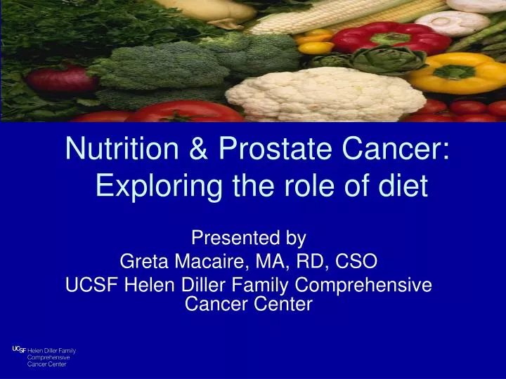 nutrition prostate cancer exploring the role of diet