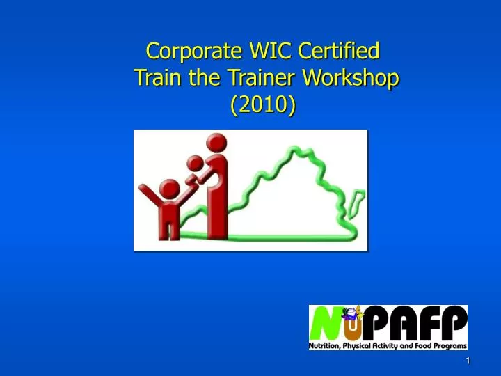 corporate wic certified train the trainer workshop 2010