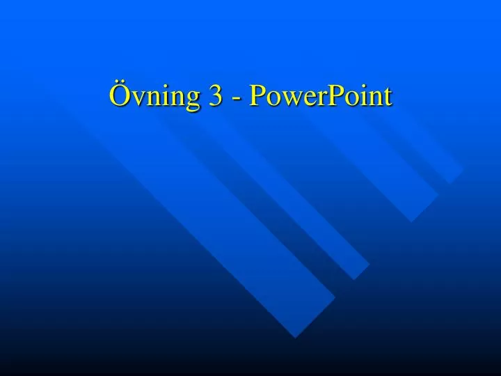 vning 3 powerpoint