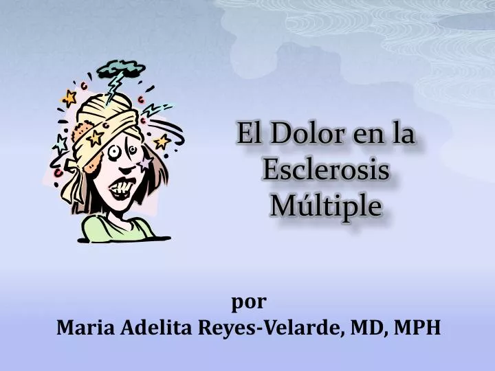 el dolor en la esclerosis m ltiple