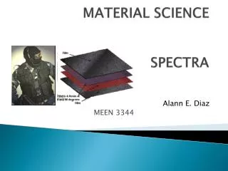 MATERIAL SCIENCE SPECTRA