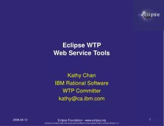 Eclipse WTP Web Service Tools