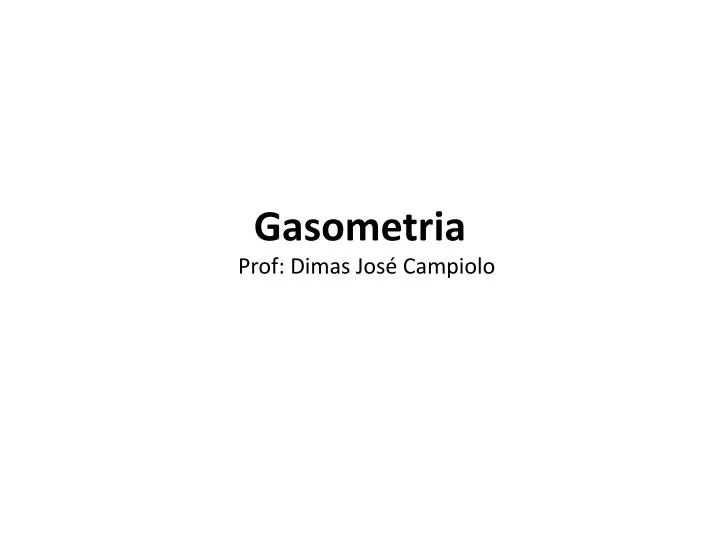 gasometria