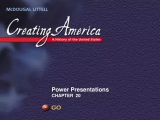 Power Presentations CHAPTER 20