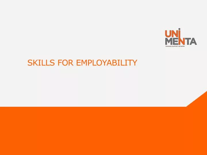skills for employability