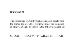 Homework #6