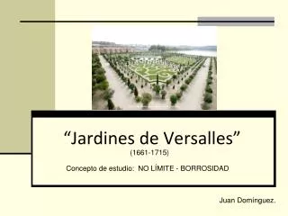 jardines de versalles