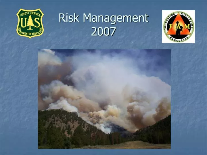 risk management 2007