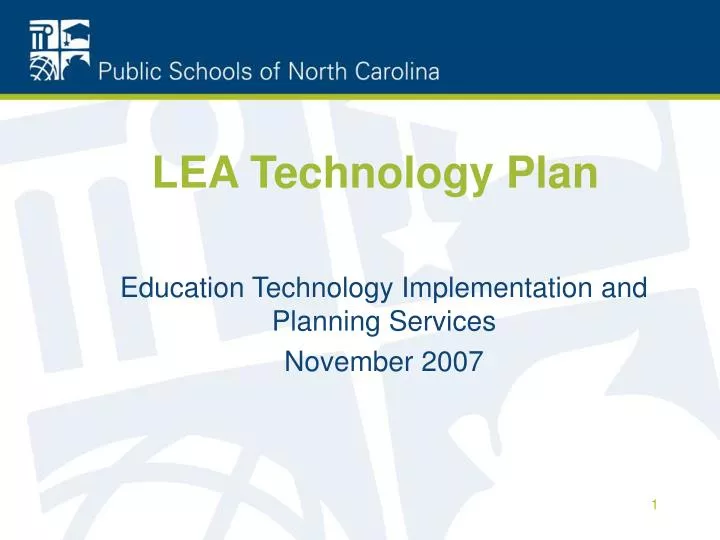 lea technology plan