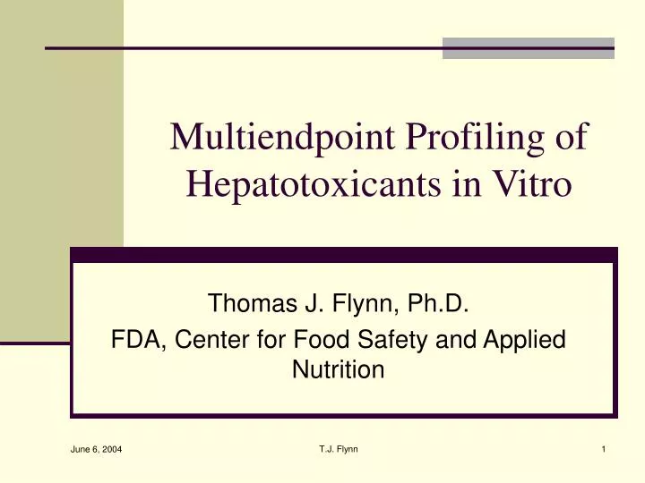 multiendpoint profiling of hepatotoxicants in vitro