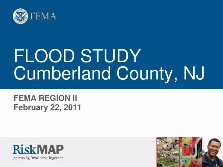 flood study cumberland county nj