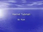Harriet Tubman - slide 1