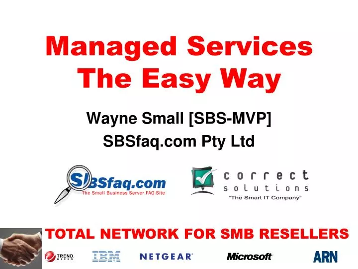 managed services the easy way