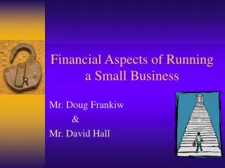 Financial Aspects of Running a Small Business
