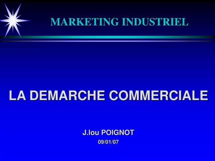 dissertation marketing industriel