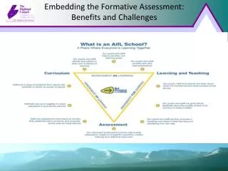 Embedding the Formative Assessment: Benefits and Challenges