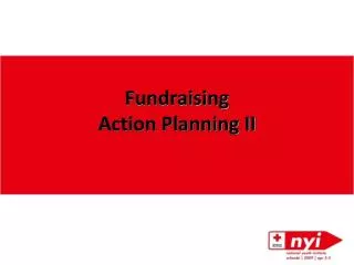 Fundraising Action Planning II