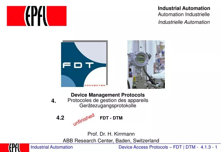 device management protocols protocoles de gestion des appareils ger tezugangsprotokolle