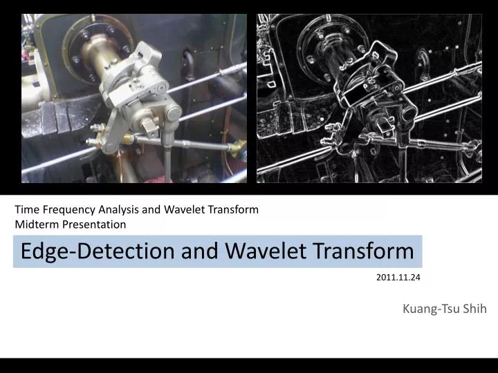 edge detection and wavelet transform