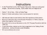 Instructions