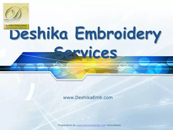 deshika embroidery services