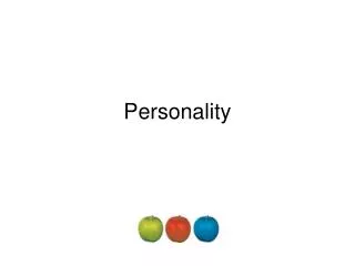 Personality